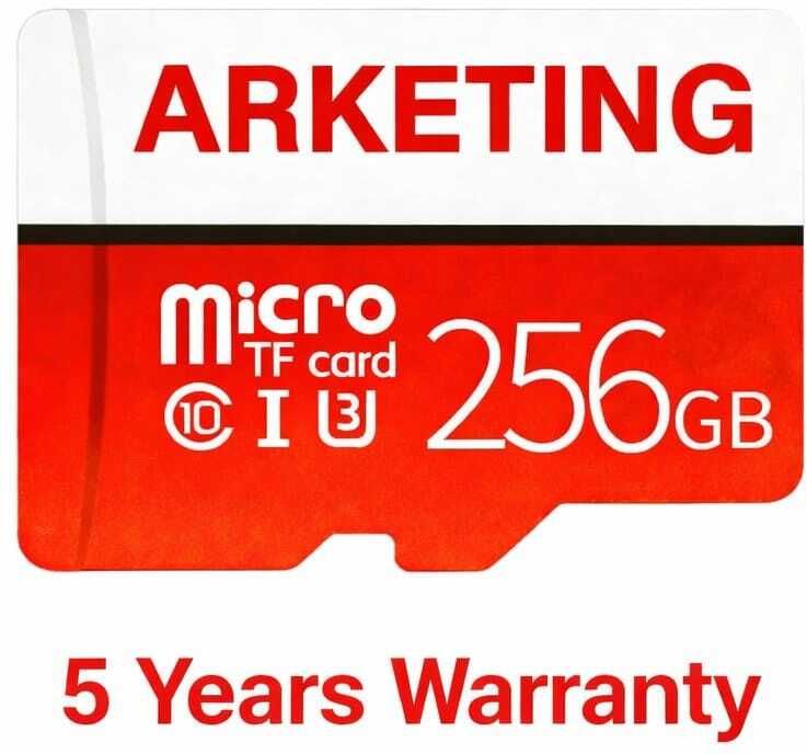 ARKETING FT6 TF 256 256 GB MicroSD Card Class 10 120 MB/s Memory Card Compatible with Camera, Computer, Mobile, Tablet