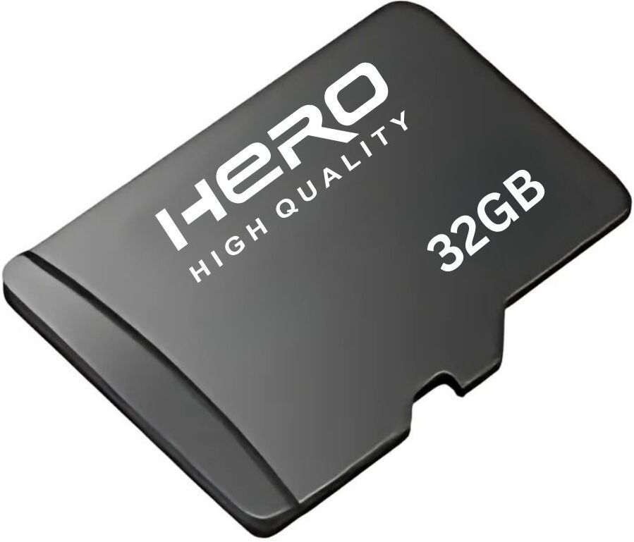 herohighquality 4 PRO 32 GB MicroSD Card Class 10 100 MB/s Memory Card Compatible with Mobile, Tablet, Gaming Console