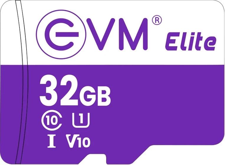 EVM EETF_32GU1 U3 V30 32 GB MicroSD Card Class 10 100 MB/sMemory Card Compatible with Computer