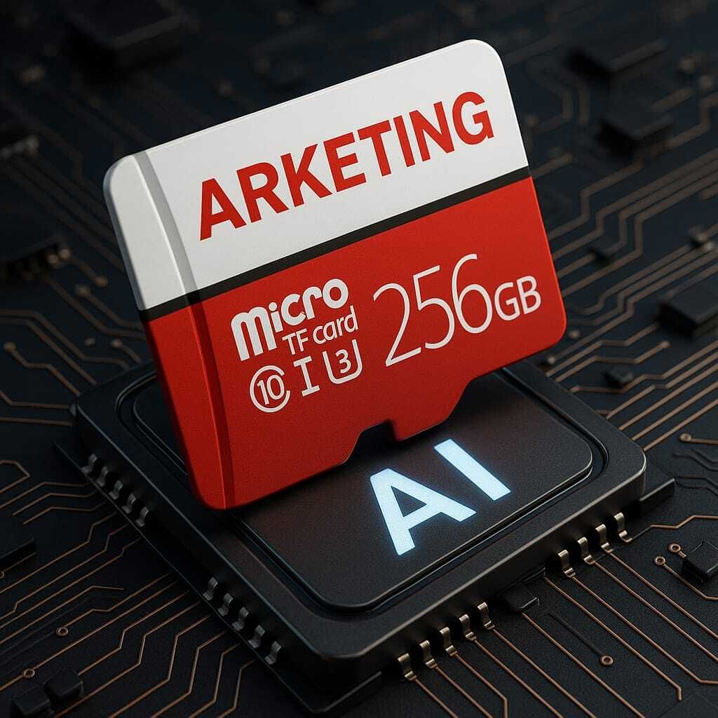 ARKETING 5-256 A5 256 GB MicroSDHC Class 10 120 MB/s Memory Card Compatible with Camera, Mobile, Tablet, Computer, Gaming Console