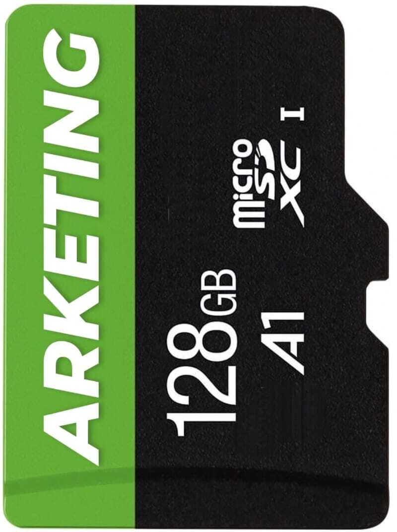 ARKETING U1 CN128 128 GB MicroSDHC Class 10 130 MB/s Memory Card Compatible with Mobile, Tablet, Camera, Computer image 1