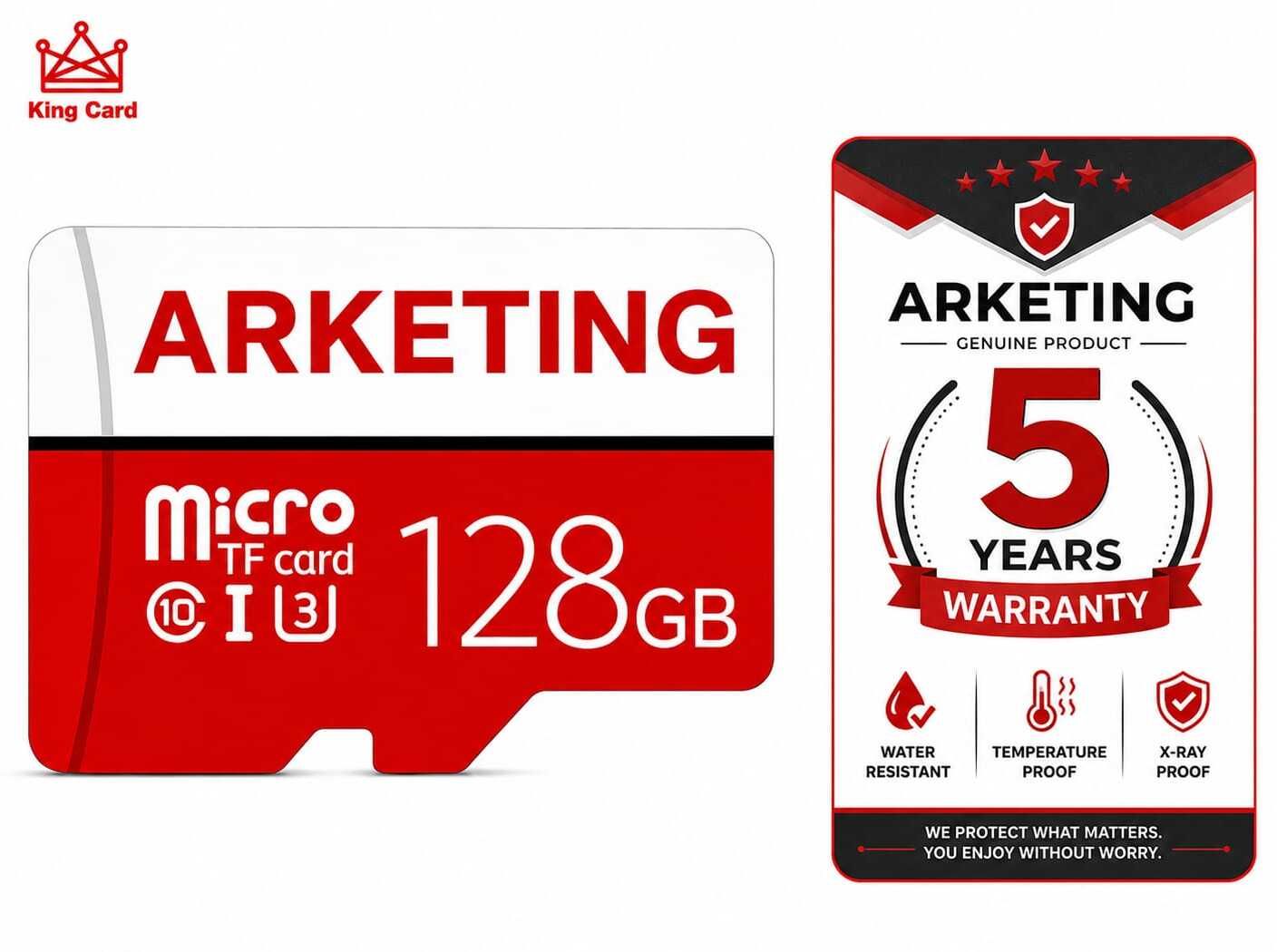 ARKETING ARK-A1-128-K8N5ZT AKTG-128 128 GB MicroSDHC Class 10 120 MB/s Memory Card Compatible with Camera, Computer, Gaming Console, Mobile, Tablet-image-36
