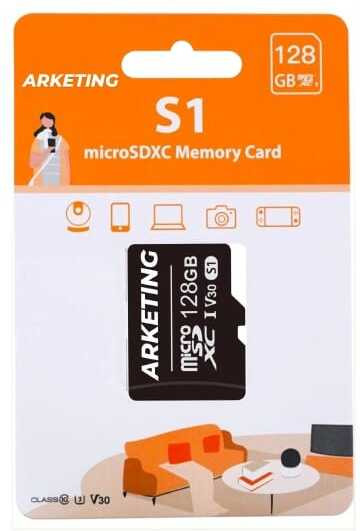 ARKETING MB 1NE 128 GB MicroSDXC Class 10 130 MB/s Memory Card Compatible with Camera, Computer, Gaming Console, Mobile, Tablet image 1