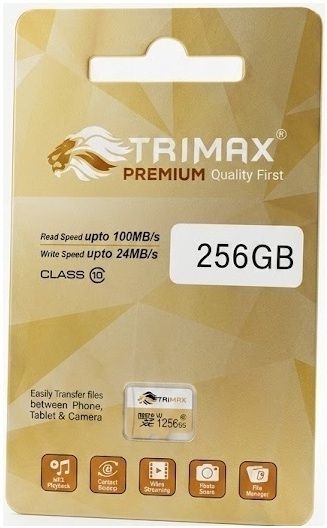 Trimax Memory Card 003 Ultra Speed 256 GB MicroSDXC Class 10 100 MB/s Memory Card Compatible with Camera, Computer, Gaming Console, Mobile, Tablet-image-43