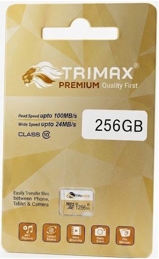 Trimax Memory Card 06 Ultra Speed 256 GB MicroSDXC Class 10 100 MB/s Memory Card Compatible with Camera, Computer, Gaming Console, Mobile, Tablet-image-40
