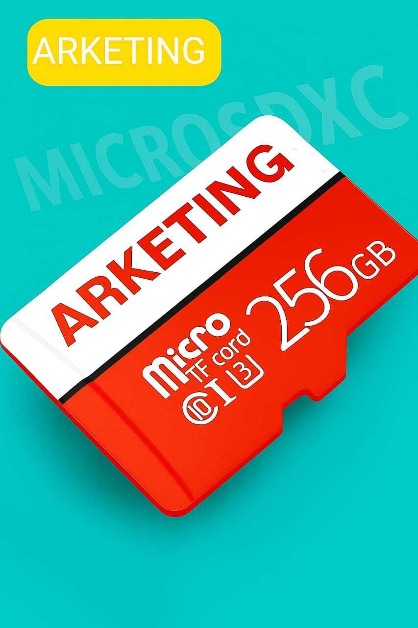 ARKETING VX/256 GX/256 256 GB MiniSD Card Class 10 120 MB/s Memory Card Compatible with Camera, Gaming Console, Mobile, Tablet