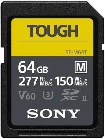 SONY SF-G64T 64 GB Tough High Speed SDXC Read Speed 150Mb/s M 64 GB SDXC UHS Class 3 150 MB/s Memory Card Compatible with Gaming Console, Camera, Computer-image-43