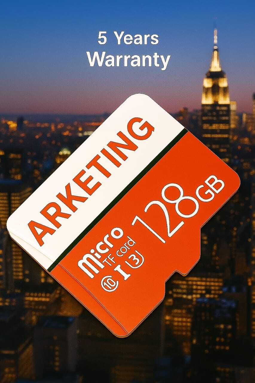 ARKETING VT/128 TV/128 128 GB Ultra SDHC Class 10 120 MB/s Memory Card Compatible with Mobile, Tablet