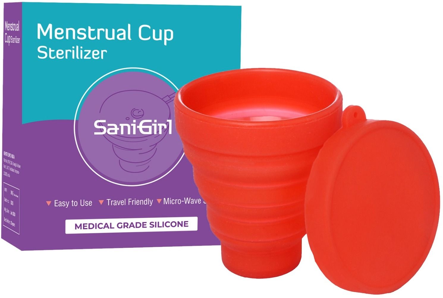 Large Reusable Menstrual Cup