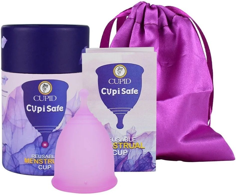 cupid Medium Reusable Menstrual Cup-picture-13