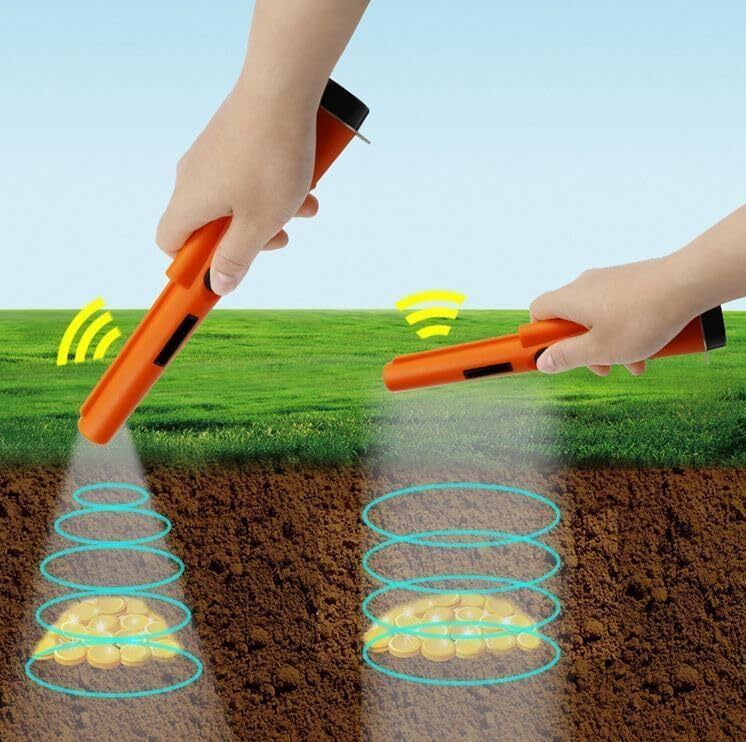 TreasurePointer Advanced Handheld Metal Detector – High Sensitivity, Deep Range Advanced Metal Detector