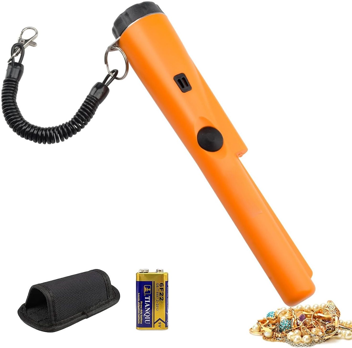 Xpointer Gold & Metal Detector + 360° Pin Pointer | Adjustable Sensitivity, Audio Alerts Advanced Metal Detector
