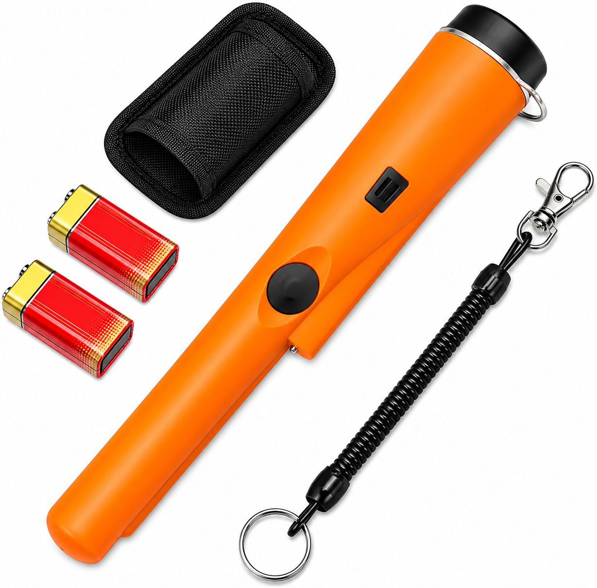 saikrupa Hand Held Metal Detector Security Scanner Wand with Sound Vibration Alert LED Advanced Metal Detector-picture-48