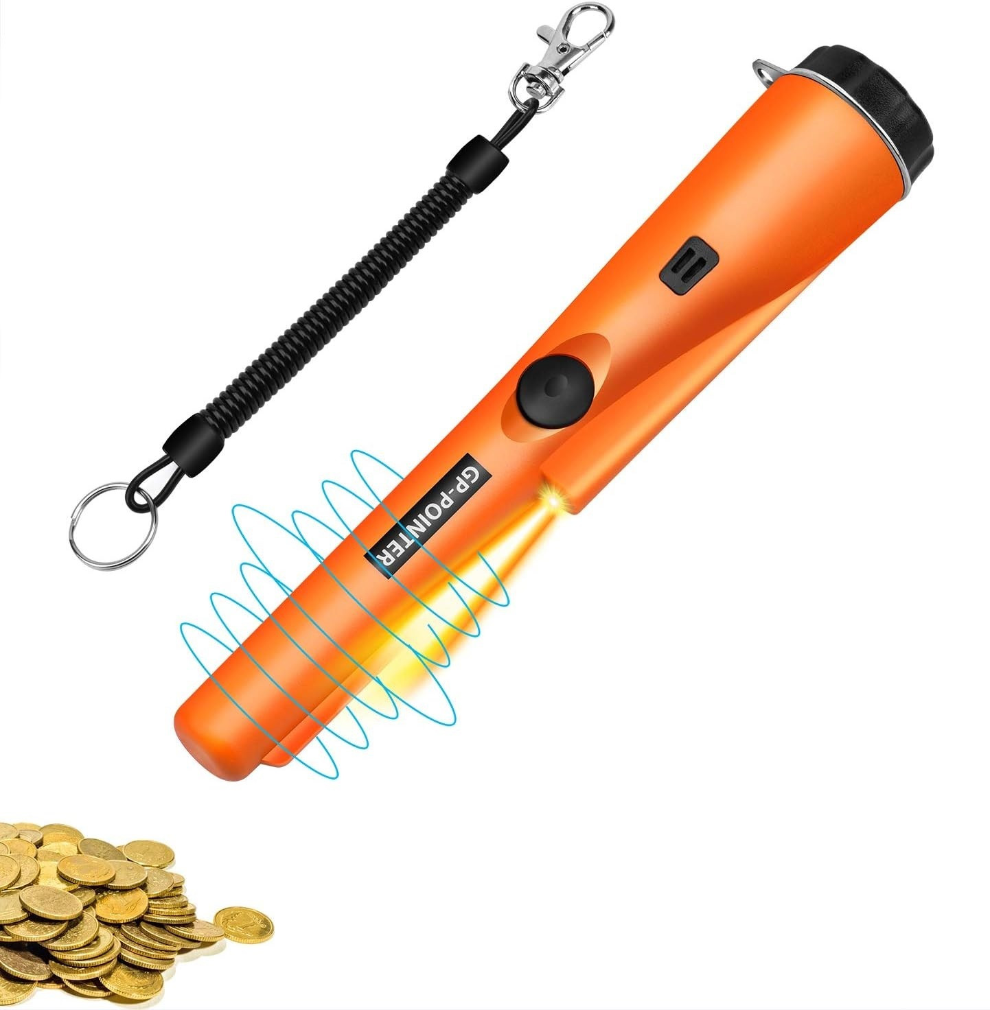 OnMetalPointer Metal Detector pointer pinpoint Waterproof Metal Detector for Metal Advanced Metal Detector image 1
