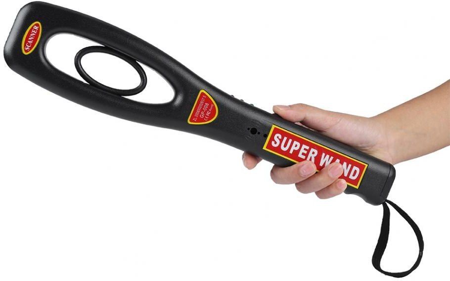 Real Instruments GP-008 Hand Held Metal Detector Used at Railway Stations,Malls And Airport Advanced Metal Detector
