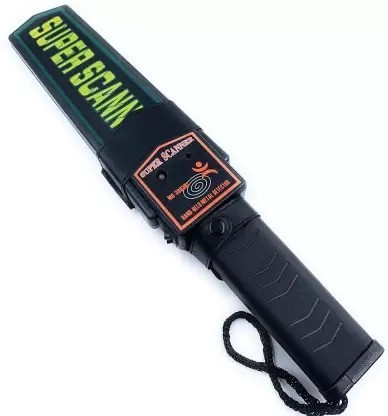 PERAMISYM Super Security HandHeld Metal Detector Scanner with Alarm,Vibration,Belt Holster Advanced Metal Detector image 1