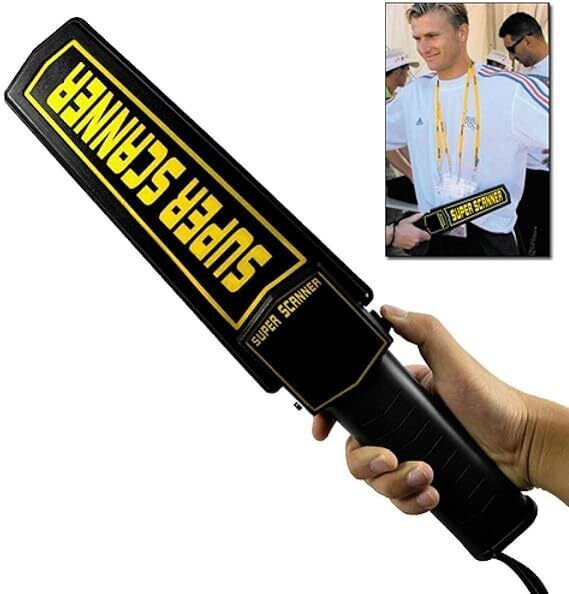 NAKSHT High Sensitivity Hand Held Metal Detector Metal detector for security Advanced Metal Detector