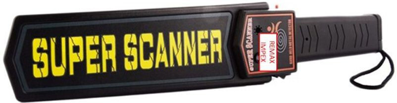 GoodsBazaar Metal Detector Wand Scanning Tool High Sensitivity Security Scanner Advanced Metal Detector image 1