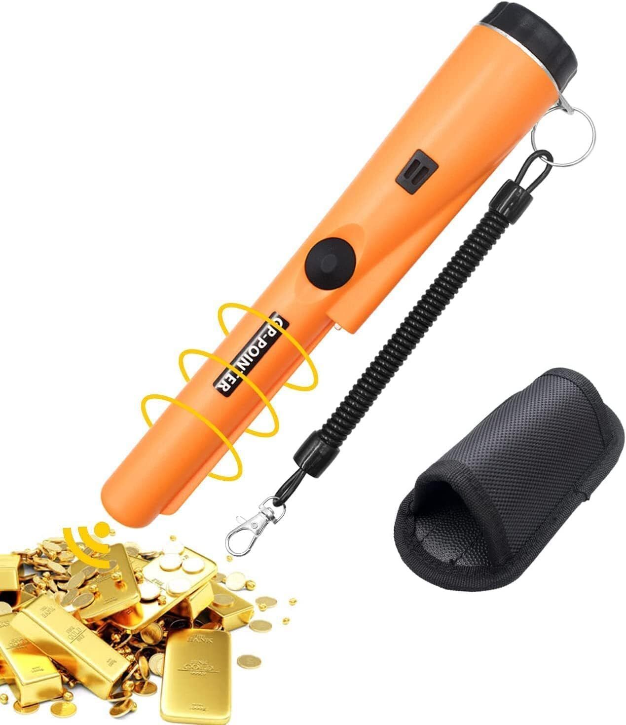 DARKLIGHT Hand-held Portable Gold Treasure Detector for Outdoor Advanced Metal Detector-image-3