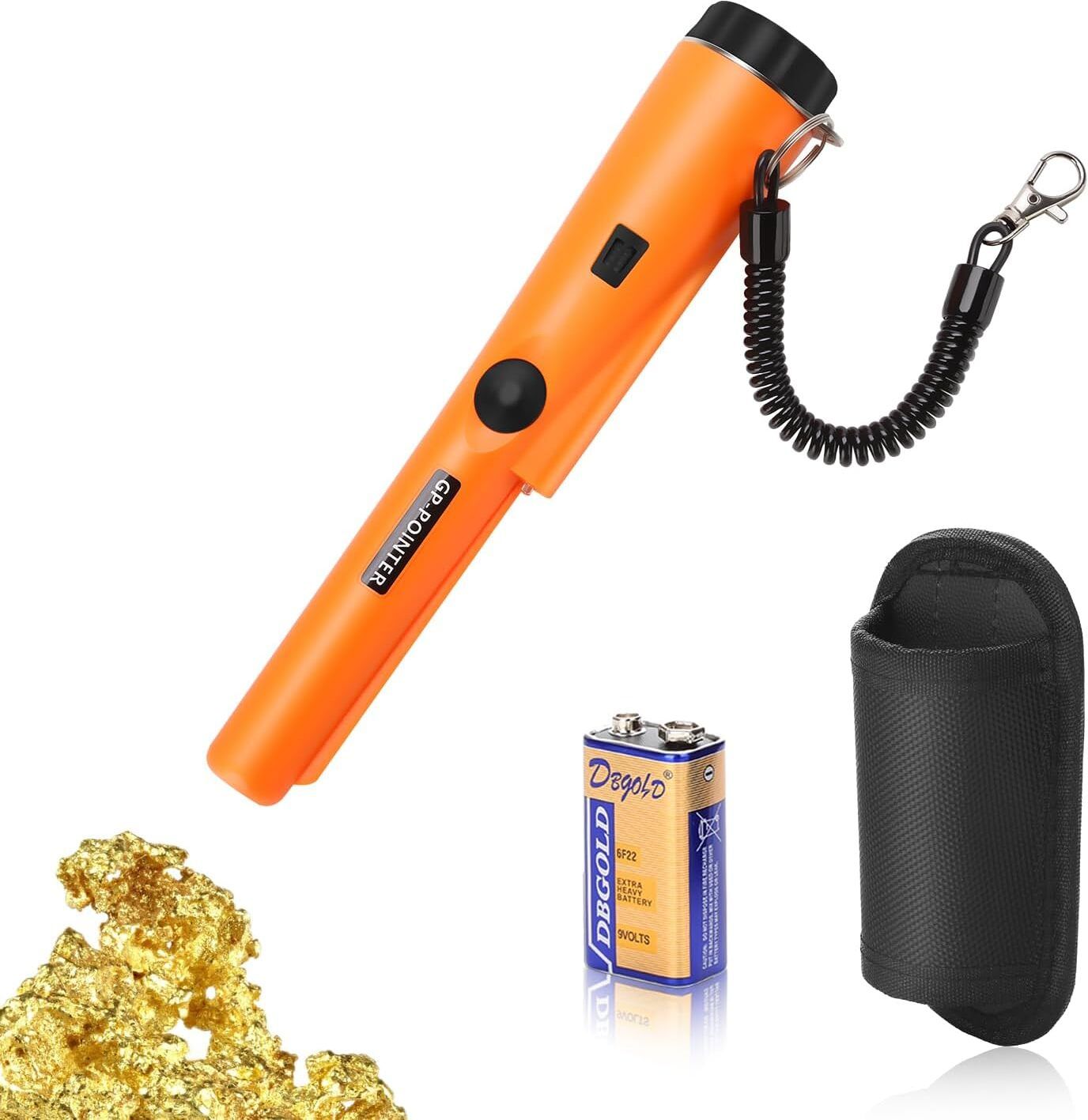 MetalDetectors Metal Detector Pinpointer, Professional Handheld Pin Pointer Wand Advanced Metal Detector-image-34