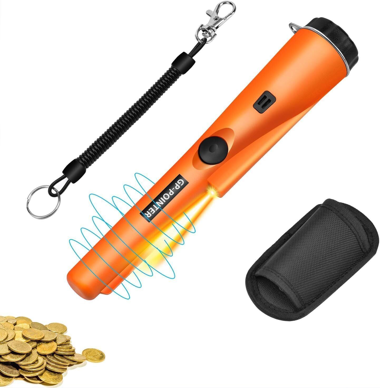 UltraPointer Advanced Metal Detector Pin Pointer Combo Target Depth Display & Audio Alerts Advanced Metal Detector-image-7