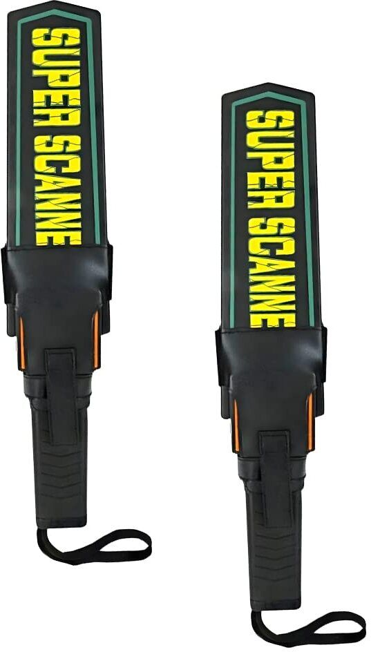 Spotview High Sensitivity Metal Detector with Leather case on handle for Malls Advanced Metal Detector