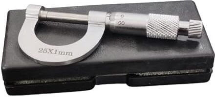 Chromium Plated Micrometer Screw Gauge 0-25mm (25 x 0.01mm) Micrometer Screw Gauge-image-20
