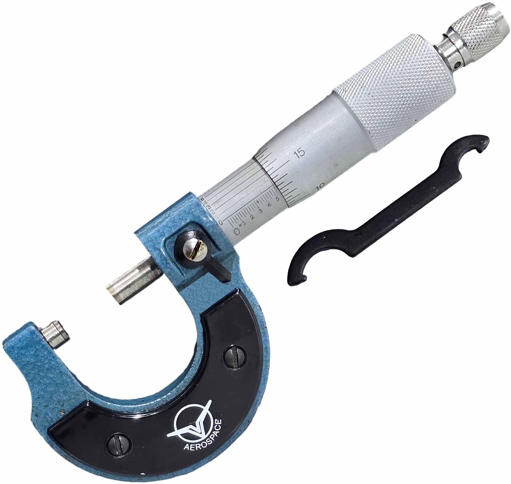 digital craft Professional Outside Micrometer 0–1 Inch, 0.0001" LC, Carbide Tipped Micrometer Screw Gauge-picture-32
