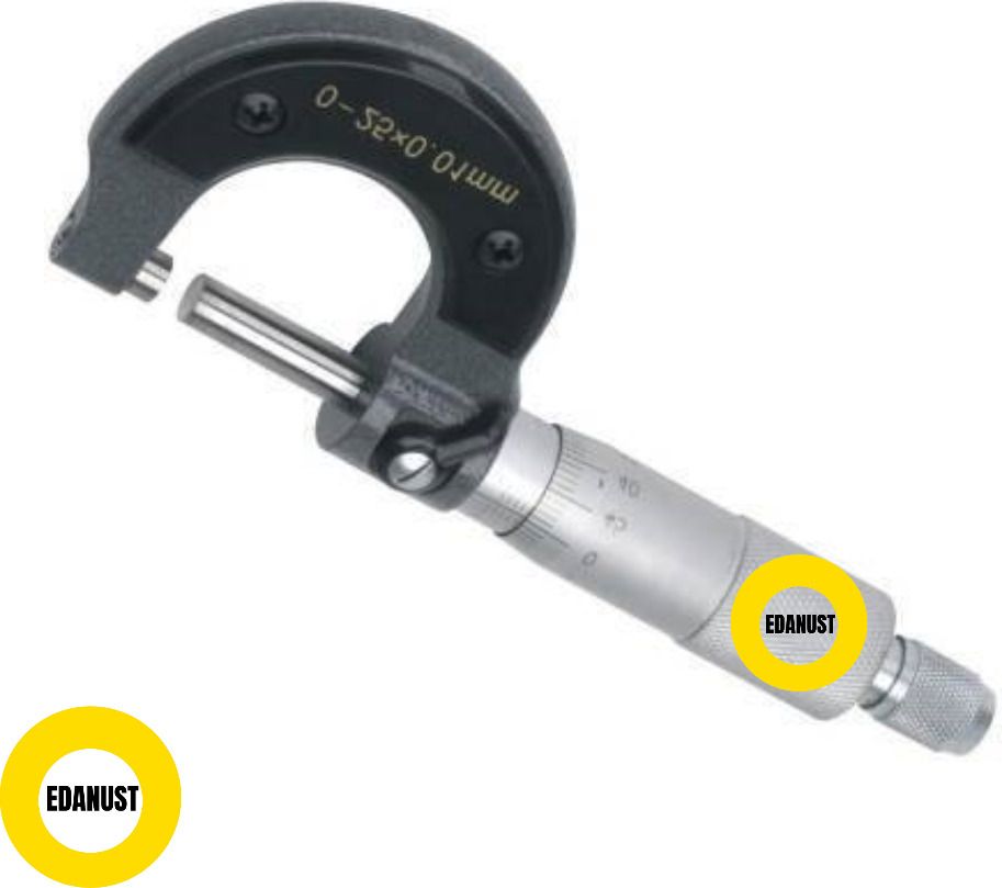 Outside Micrometer 0-25mm/0.01mm With Two Side Carbide Micrometer Screw Gauge-image-8