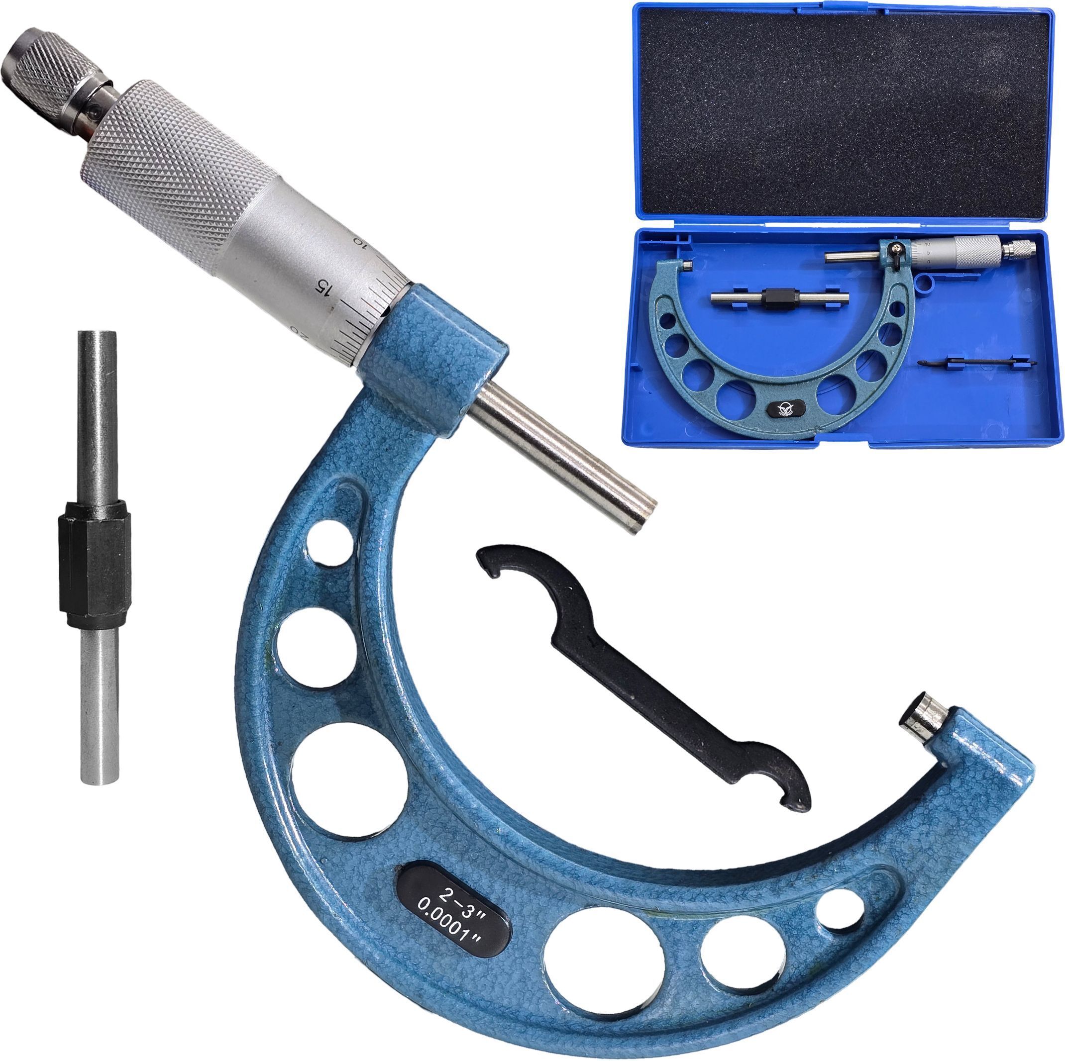 digital craft Mechanical Outside Micrometer 75–100mm, Carbide Face, 0.01mm Reading Micrometer Screw Gauge-picture-36
