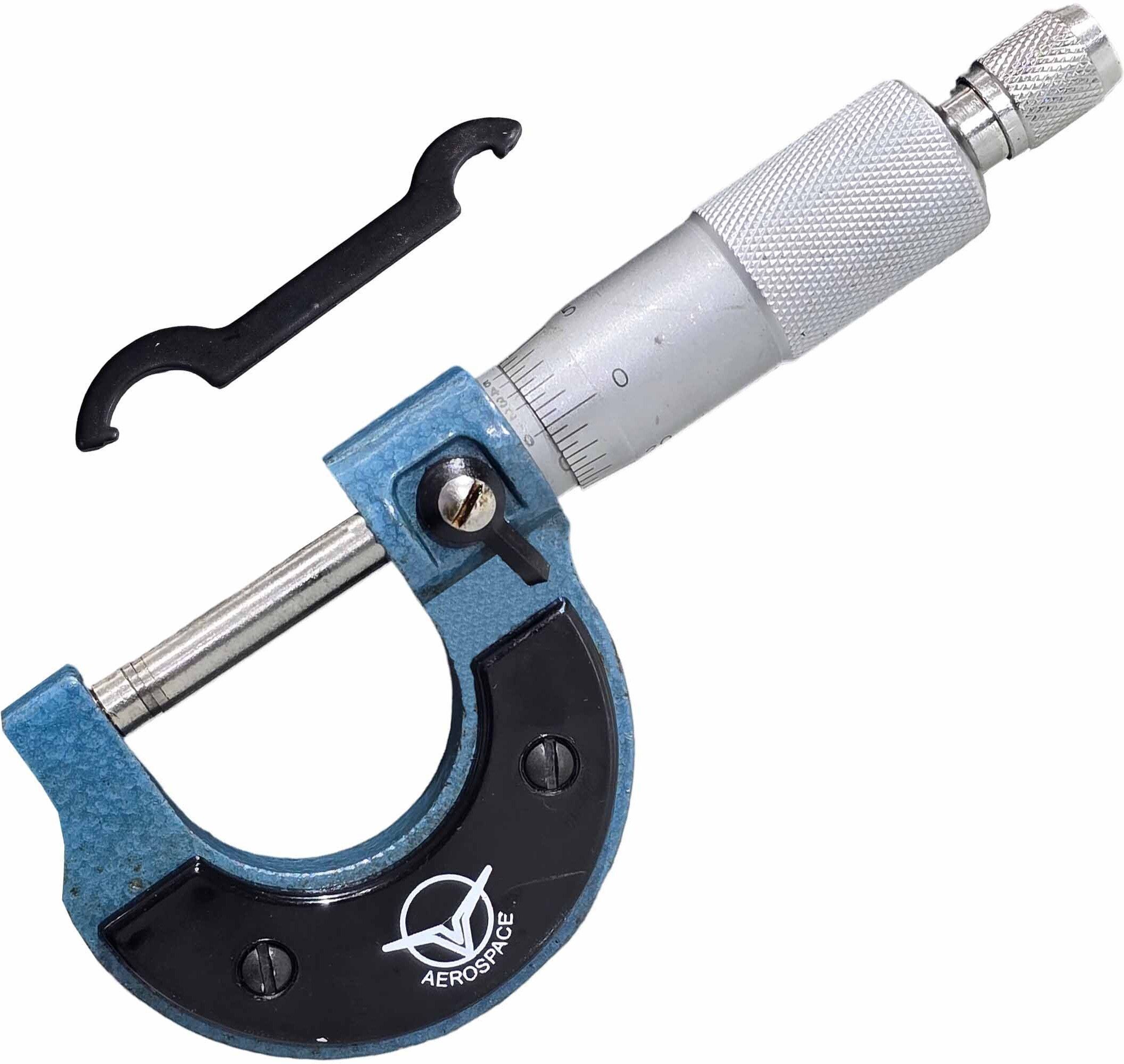 digital craft Outside Micrometer 0–1 Inch, 0.0001" Accuracy, Carbide Tipped Screw Gauge Micrometer Screw Gauge-picture-39