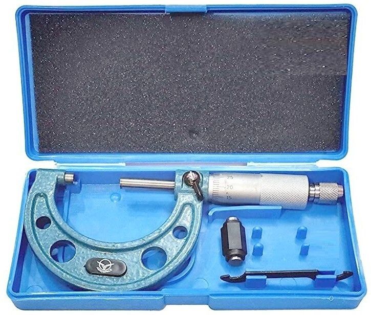 0.01 mm 25-50 mm Outside Micrometer Width Thickness Gauge Micrometer Screw Gauge-image-8
