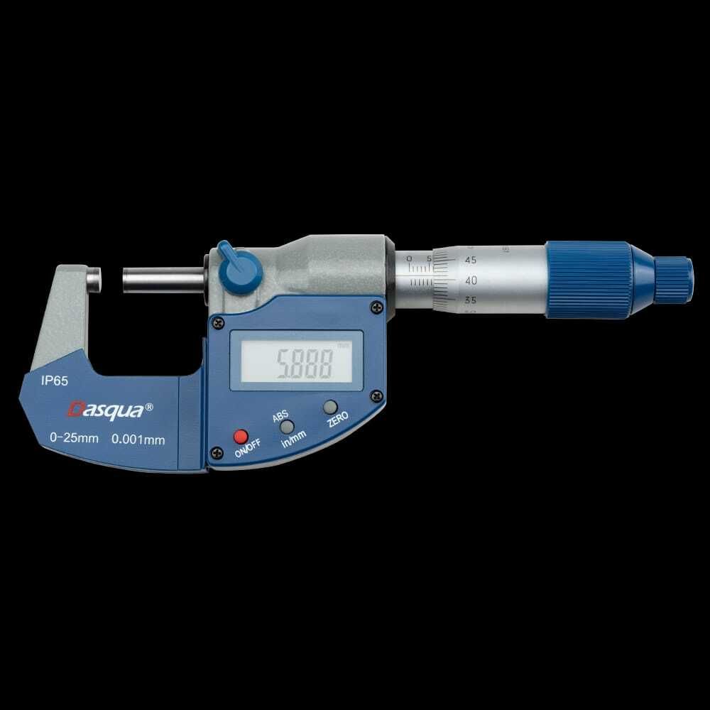 0-25 digital micro miter Micrometer Screw Gauge-image-3
