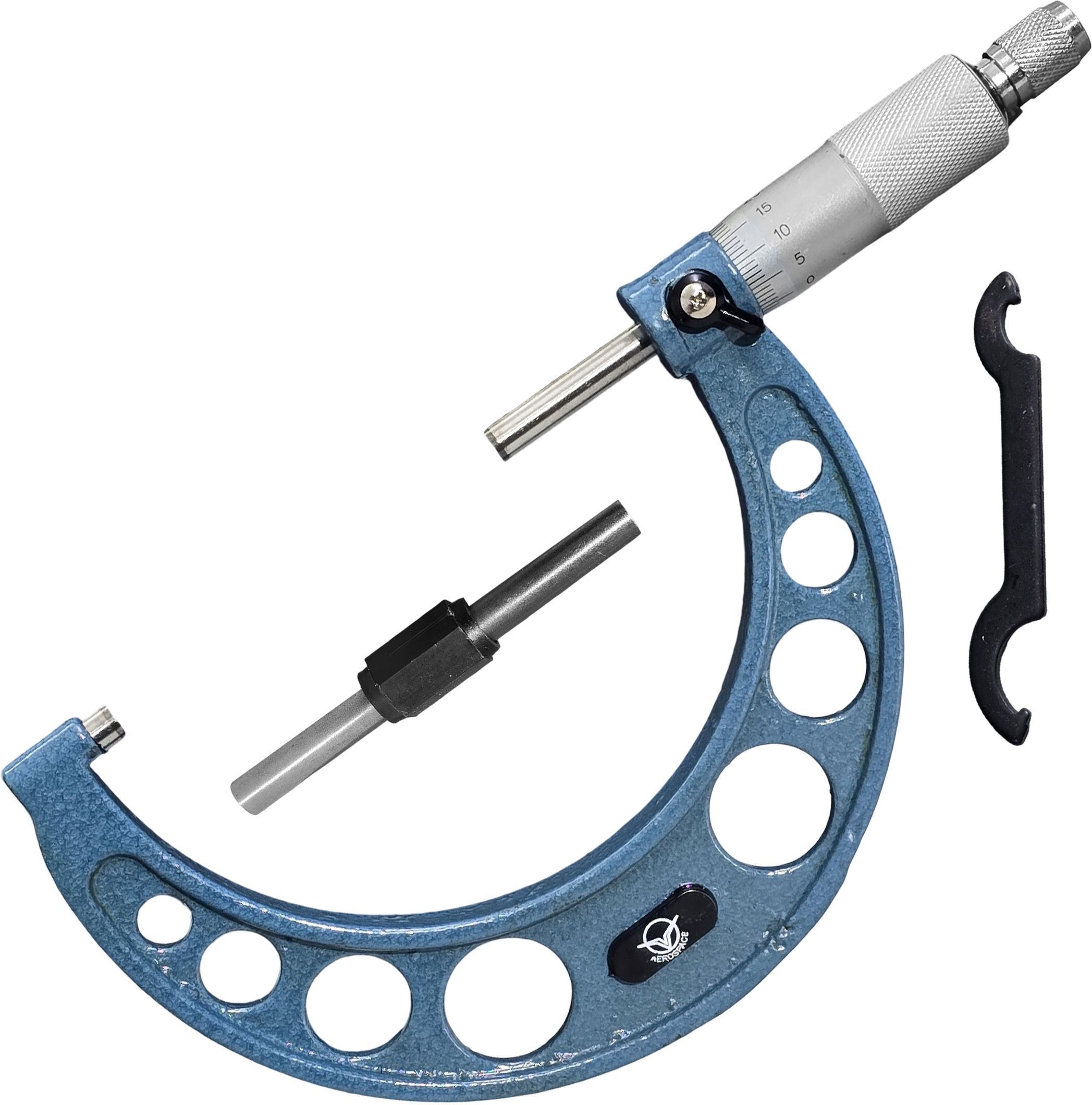 digital craft Outside Micrometer 75–100mm, 0.01mm Accuracy, Carbide Tipped Screw Gauge Micrometer Screw Gauge-picture-37