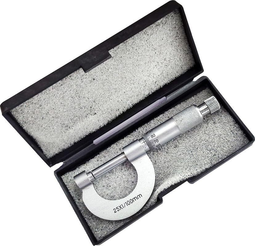 sa ophthalmic Micrometer Screw Gauge, Nickel Plated Brass - Range 0-25x0.01mm Micrometer Screw Gauge-picture-41