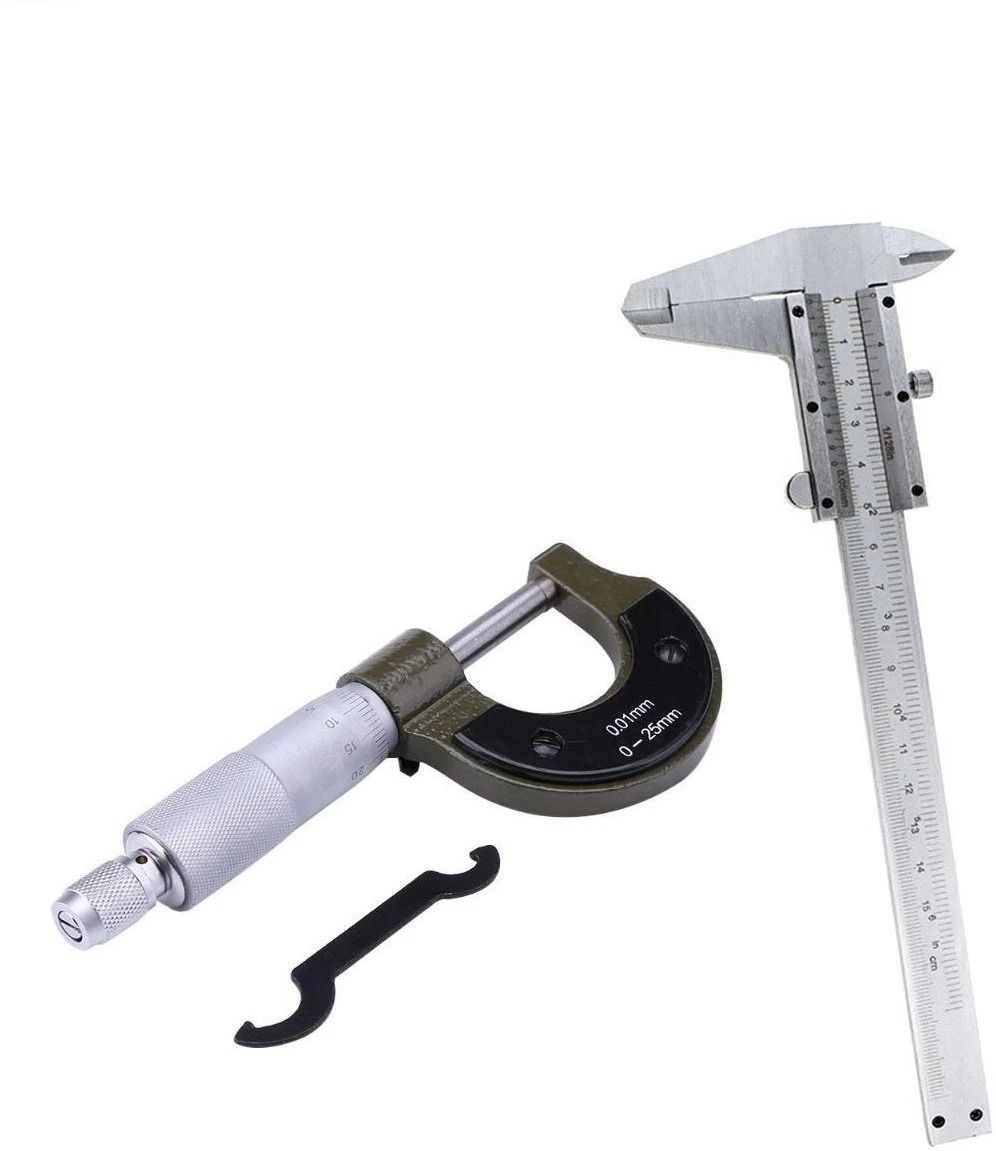 0-25mm Outside Micrometer 0-25mm,Vernier Caliper 150mm,, Micrometer Screw Gauge-image-48