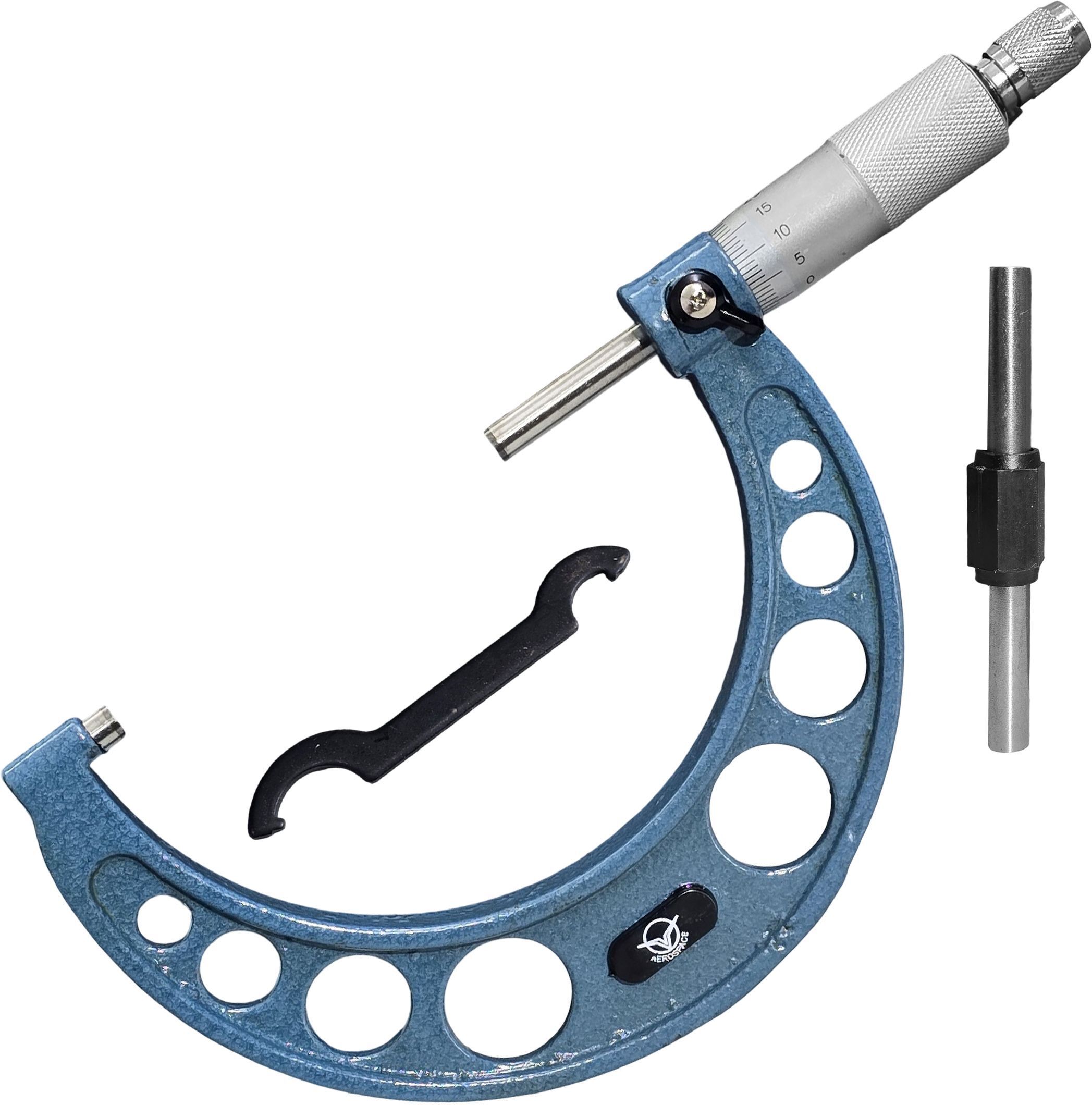 digital craft Outside Micrometer 75–100mm, 0.01mm Least Count, Carbide Faces with Box Micrometer Screw Gauge-picture-40
