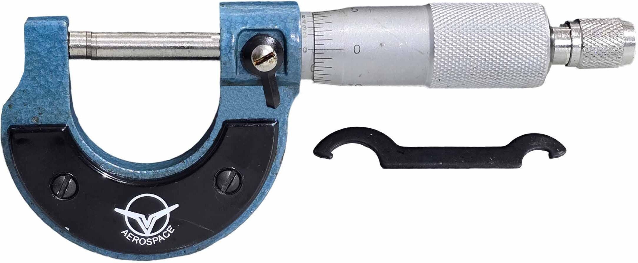digital craft Precision Outside Micrometer 0–1", 0.0001" Least Count with Carbide Faces Micrometer Screw Gauge-picture-31