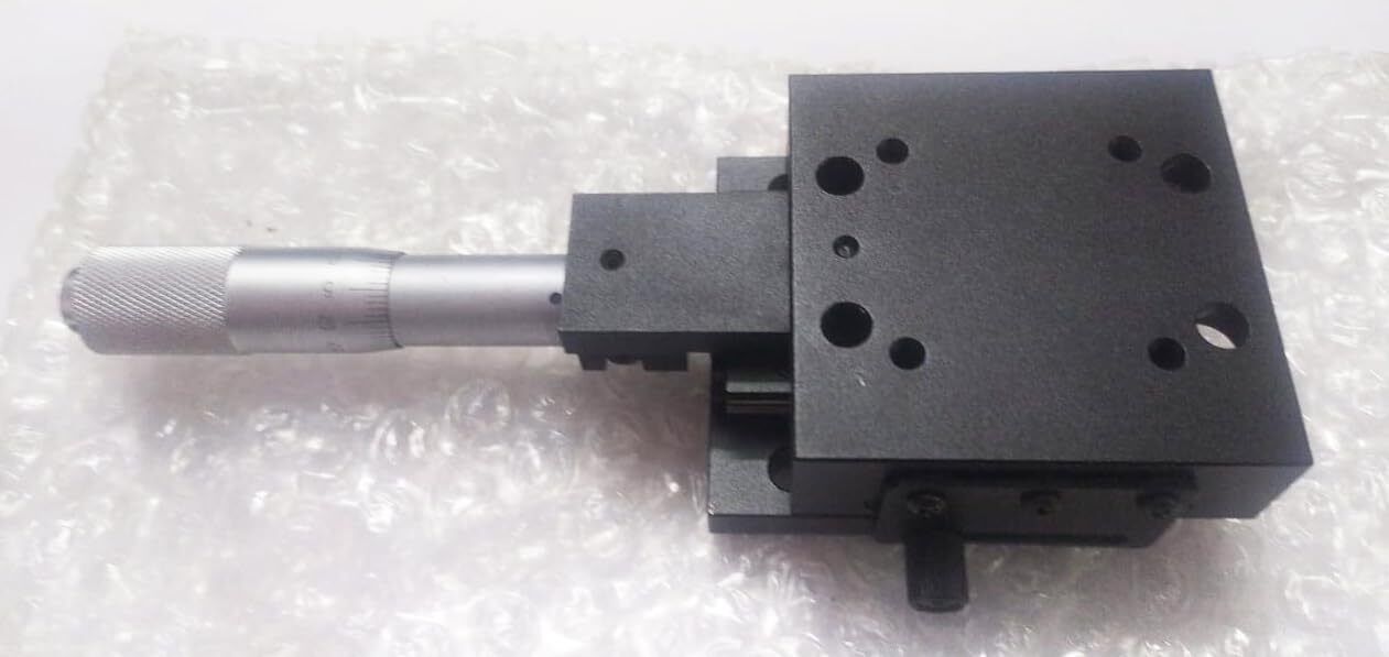 labsoul Manual Mini Linear Stage 25mm Travel High precision manual stage model 02TMC22. Micrometer Screw Gauge-picture-18