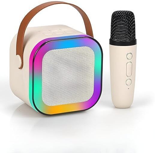 YPS-Trendy K12 Bluetooth Karaoke Mic with small speaker-image-20