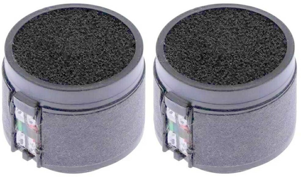 balrama 2pc M-10 Microphone Cartridge Dynamic Microphones Core Capsule Universal Mic Replacement for Dynamic Cardioid Mike for Wired Wireless Cordless Corded Mic image 1