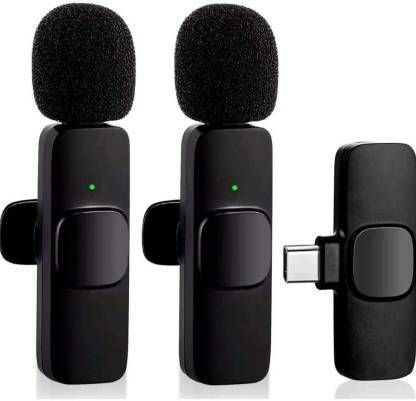 Mobile Collar Microphone K9 for Vlogging Recording Podcast ASMR Interviews Youtube Video Making Microphones Wireless-image-33