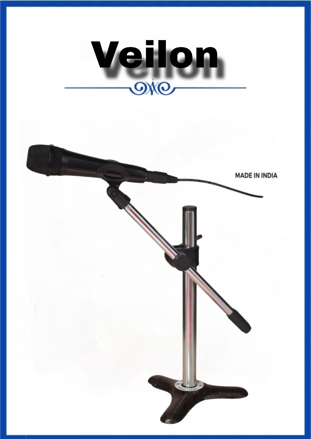 Table microphone instrument 15 inch height stand triangle base shape Table microphone instrument 15 inch height stand triangle base shape Mic stand-image-28