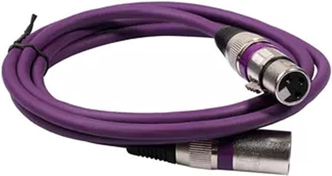 3Pin XLR Male to XLR Female Cable 1.5 Meter Microphone Extension Audio Cable with DMX Led | Amplifier | Microphone | Guitar | Mixer (1.5meter)-image-43