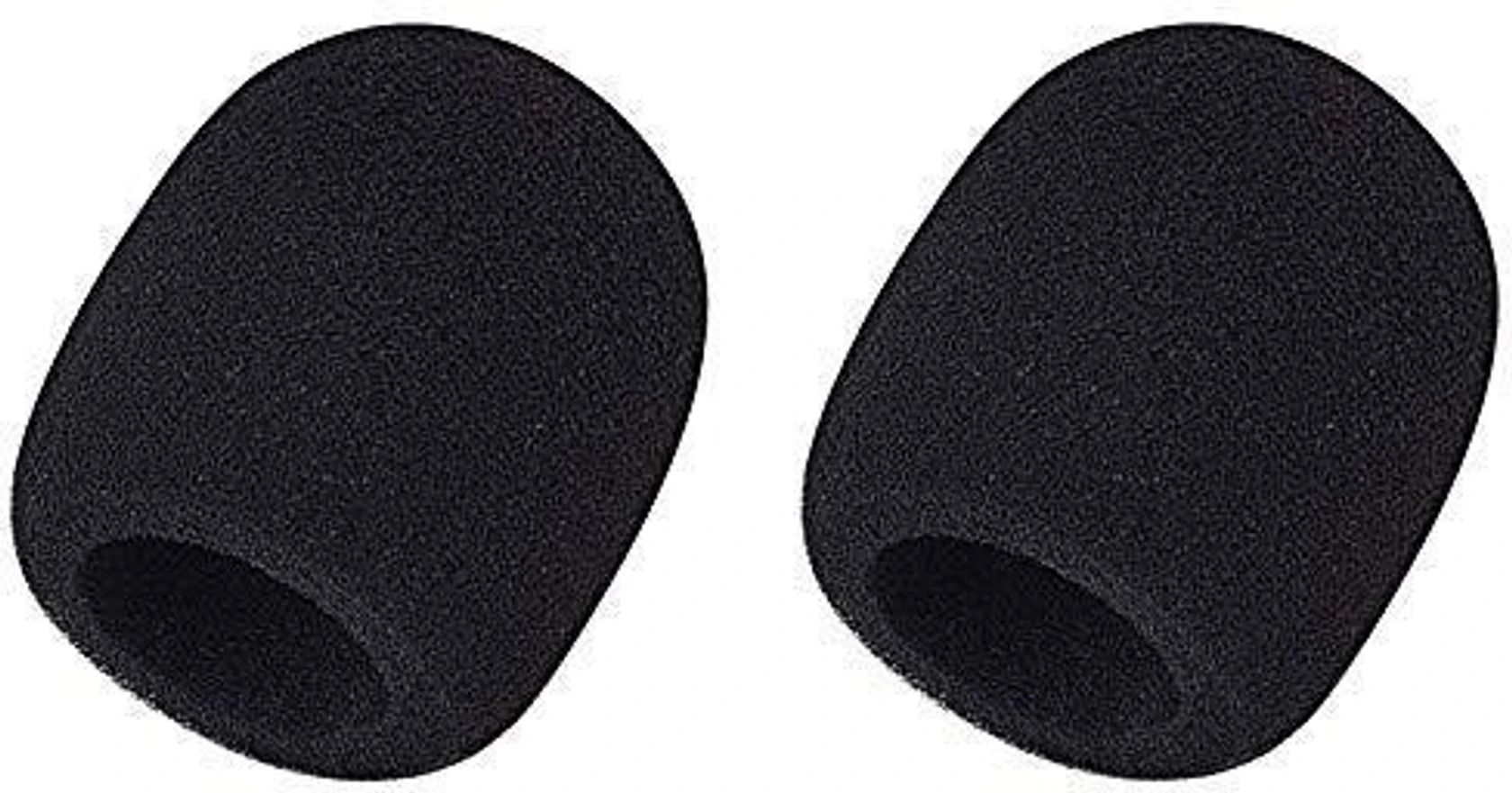 Microphone Foam Windscreen Covers | Noise Reduction Mic Sponge Cap cover-image-3