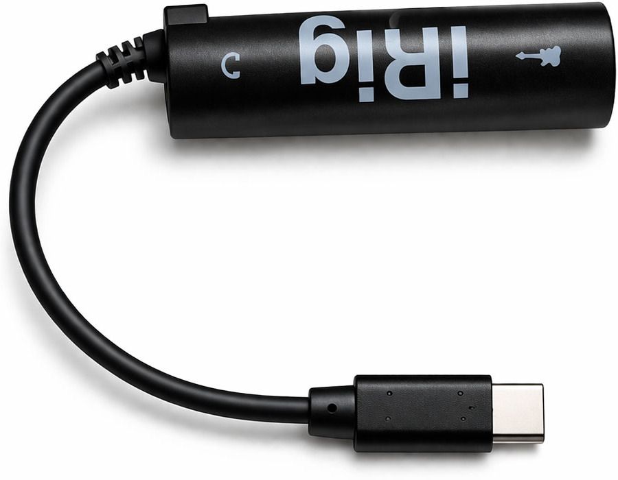 mocking bird iRig Type-C Guitar Interface for Mobile | USB-C Adapter for Android & iPad Portable Amp Interface for Recording, Practice & Live Jam-picture-6