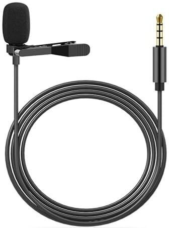 maga Professional 3.5mm Mic Collar Mic Lapel Mic for Voice Recording and YouTube Collar Mircrophone-picture-11