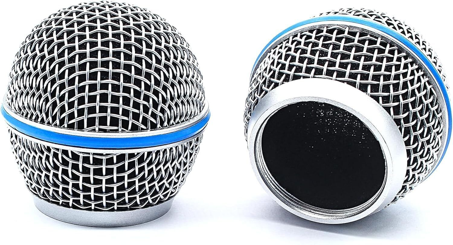 kh Mic Head Beta 58 Replacement Standard Size, Grill Cover Built in Foam Filter Mic Replacement Grill-picture-22