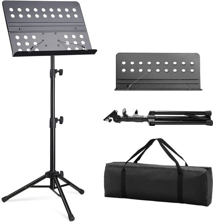 adiohub Sheet Music Stand-Metal Professional Portable Perforated Music Stand STAND-picture-16