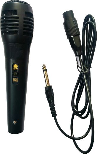 Audio DYANAMIC WIRED MICROPHONE WITH CABLE USE FOR SINGING AND INSTRUMENTS